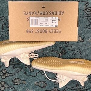 Adidas Yeezy Boost 350 V2 in Cream and Tan